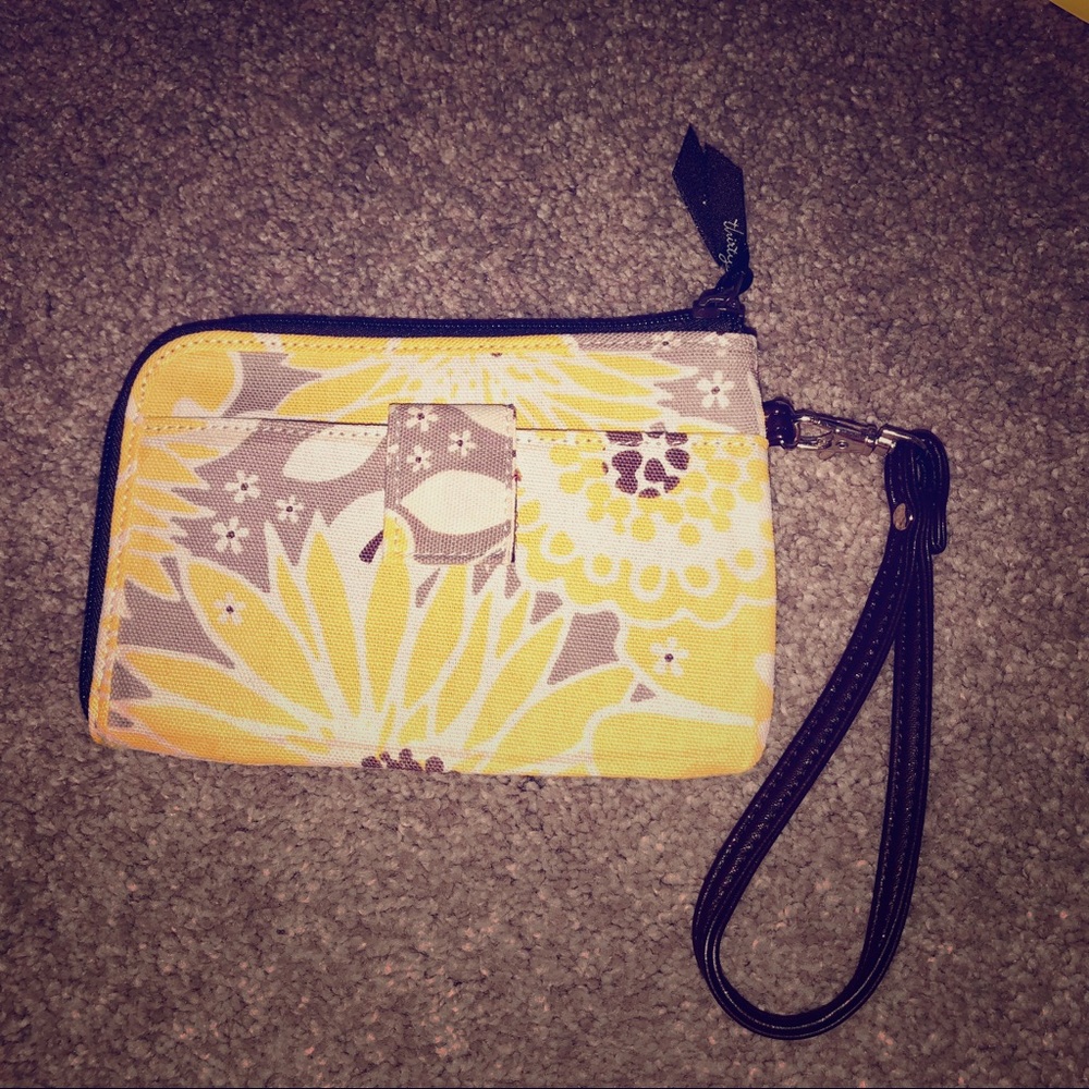 Thirty One zippered wristlet